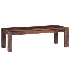 Table basse Gris 110 x 50 x 35 cm Bois de Sesham massif