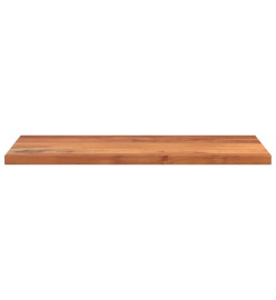 Dessus de table 120x60x2,5cm rectangulaire bois massif d'acacia