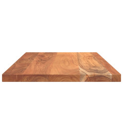 Dessus de table 120x60x2,5cm rectangulaire bois massif d'acacia