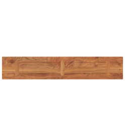 Dessus de table 180x30x3,8cm rectangulaire bois massif d'acacia