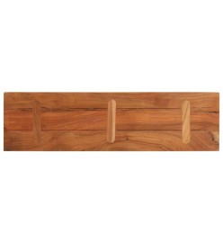 Dessus de table 120x20x3,8cm rectangulaire bois massif d'acacia