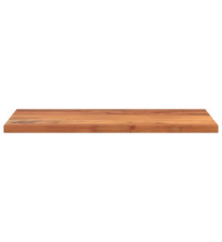 Dessus de table 100x60x3,8cm rectangulaire bois massif d'acacia