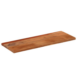 Dessus de table 90x40x3,8 cm rectangulaire bois massif d'acacia