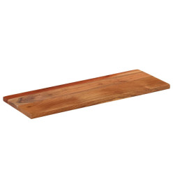 Dessus de table 90x40x2,5 cm rectangulaire bois massif d'acacia