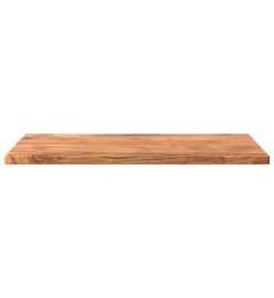 Dessus de table 80x60x3,8 cm rectangulaire bois massif d'acacia