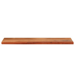 Dessus de table 80x20x3,8 cm rectangulaire bois massif d'acacia