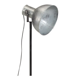 Lampadaire 25 W argent vintage 75x75x90-150 cm E27