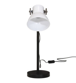 Lampe de bureau 25 W blanc 17x17x60 cm E27