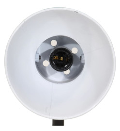 Lampe de bureau 25 W blanc 17x17x60 cm E27