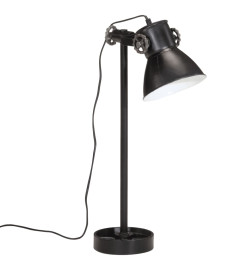 Lampe de bureau 25 W noir 15x15x55 cm E27