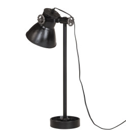 Lampe de bureau 25 W noir 15x15x55 cm E27