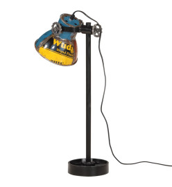 Lampe de bureau 25 W multicolore 15x15x55 cm E27