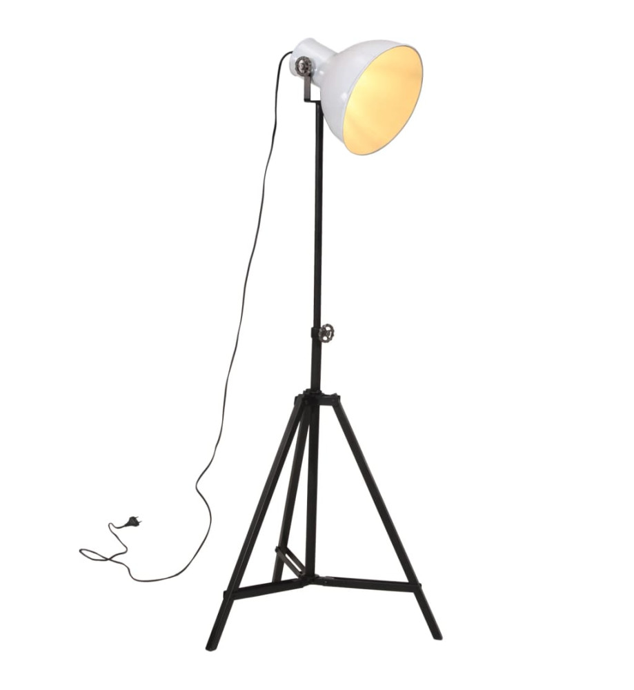 Lampadaire 25 W blanc 61x61x90/150 cm E27