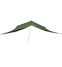 Bâche de camping vert 420x440 cm imperméable