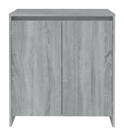 Buffet Sonoma gris 70x41x75 cm Bois d'ingénierie