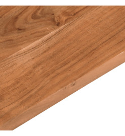 Dessus de table 160x40x2,5cm rectangulaire bois massif d'acacia