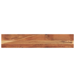 Dessus de table 180x40x3,8cm rectangulaire bois massif d'acacia