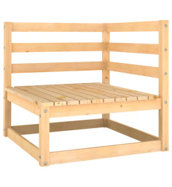 Salon de jardin 9 pcs Bois de pin massif