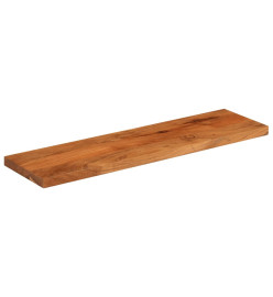 Dessus de table 100x40x3,8cm rectangulaire bois massif d'acacia