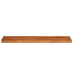 Dessus de table 100x40x3,8cm rectangulaire bois massif d'acacia