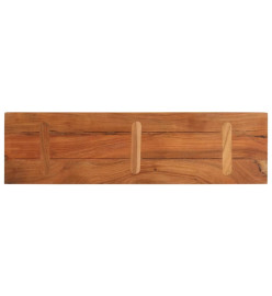 Dessus de table 110x20x3,8cm rectangulaire bois massif d'acacia