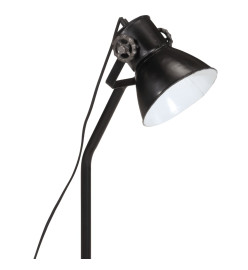 Lampe de bureau 25 W noir 17x17x60 cm E27