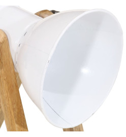 Lampe de bureau 25 W blanc 30x17x40 cm E27