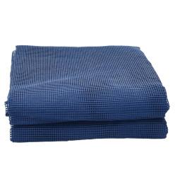 Tapis de sol de camping bleu 3x3 m