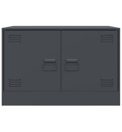 Meubles TV 2 pcs anthracite 67x39x44 cm acier