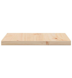 Dessus de table 40x40x2,5 cm carré bois de pin massif