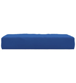 Coussin de palette bleu 60x60x8 cm tissu oxford