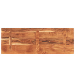 Dessus de table 160x50x3,8cm rectangulaire bois massif d'acacia