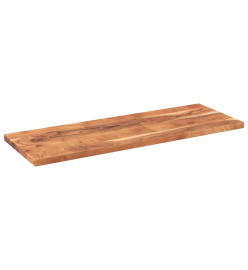 Dessus de table 140x50x2,5cm rectangulaire bois massif d'acacia