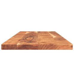 Dessus de table 140x50x2,5cm rectangulaire bois massif d'acacia