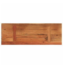 Dessus de table 90x20x3,8 cm rectangulaire bois massif d'acacia