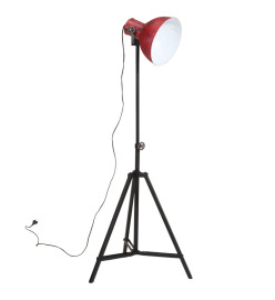 Lampadaire 25 W rouge délavé 61x61x90/150 cm E27