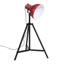 Lampadaire 25 W rouge délavé 61x61x90/150 cm E27