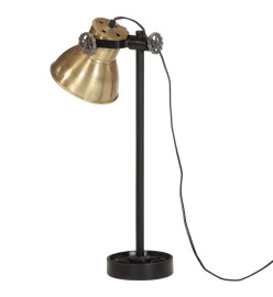 Lampe de bureau 25 W laiton antique 15x15x55 cm E27