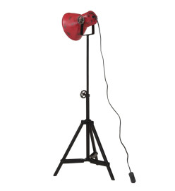 Lampadaire 25 W rouge délavé 35x35x65/95 cm E27