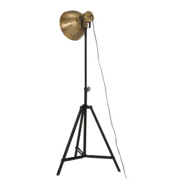 Lampadaire 25 W laiton antique 61x61x90/150 cm E27