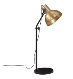 Lampadaire 25 W laiton antique 30x30x90-150 cm E27