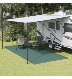 Tapis de sol de camping vert 5,5x2,5 m