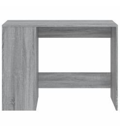 Bureau sonoma gris 102x50x75 cm bois d'ingénierie