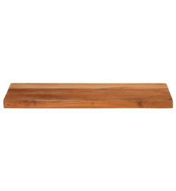 Dessus de table 40x30x2,5 cm rectangulaire bois massif d'acacia