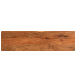 Dessus de table 120x20x2,5cm rectangulaire bois massif d'acacia