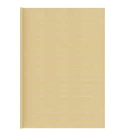 Tapis de tente beige 400x800 cm PEHD