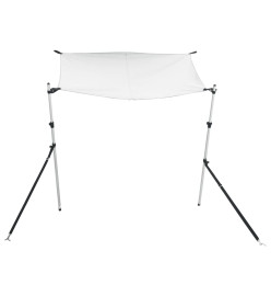 Extension d'ombrage T-Top blanc 170x170x(113-182,5) cm