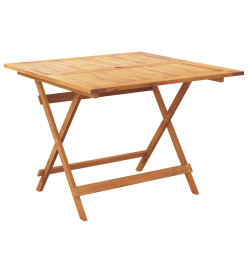 Ensemble à manger de jardin 5 pcs anthracite tissu bois massif