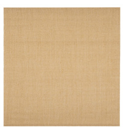 Tapis Sisal naturel 100x100 cm