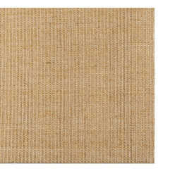 Tapis Sisal naturel 100x100 cm